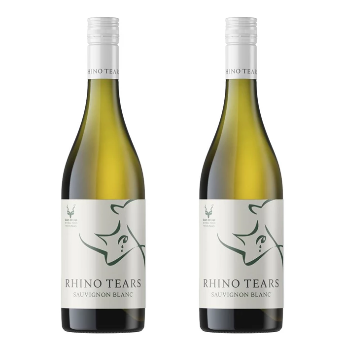Rhino Tears Sauvignon Blanc 75cl White Wine Twin Set